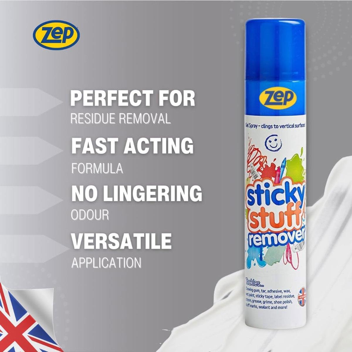 Zep De-Solv-it Sticky Stuff Remover Gel 100ml Adhesive Sticker & Grease Remover - Image 5
