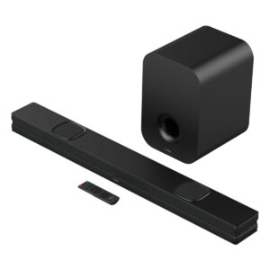 i-box Resonate 150W Soundbar with Wireless Subwoofer 2.1 Channel 3D Surround Bluetooth 5.0 HDMI ARC Black