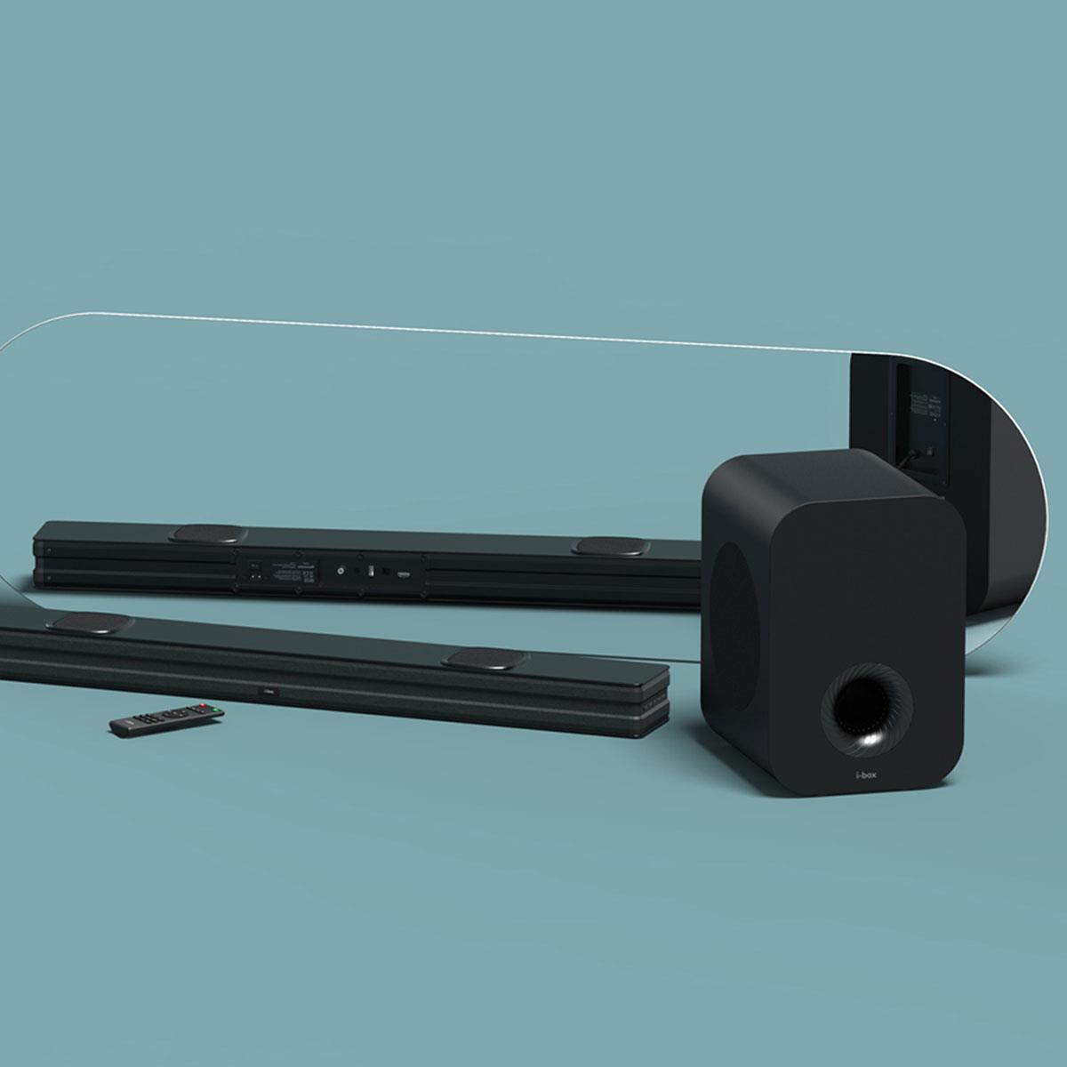 i-box Resonate 150W Soundbar with Wireless Subwoofer 2.1 Channel 3D Surround Bluetooth 5.0 HDMI ARC Black - Image 6