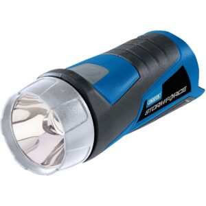 Draper Storm Force 10.8V LED Mini Torch 1W 90 Lumens Aluminium Bare Tool