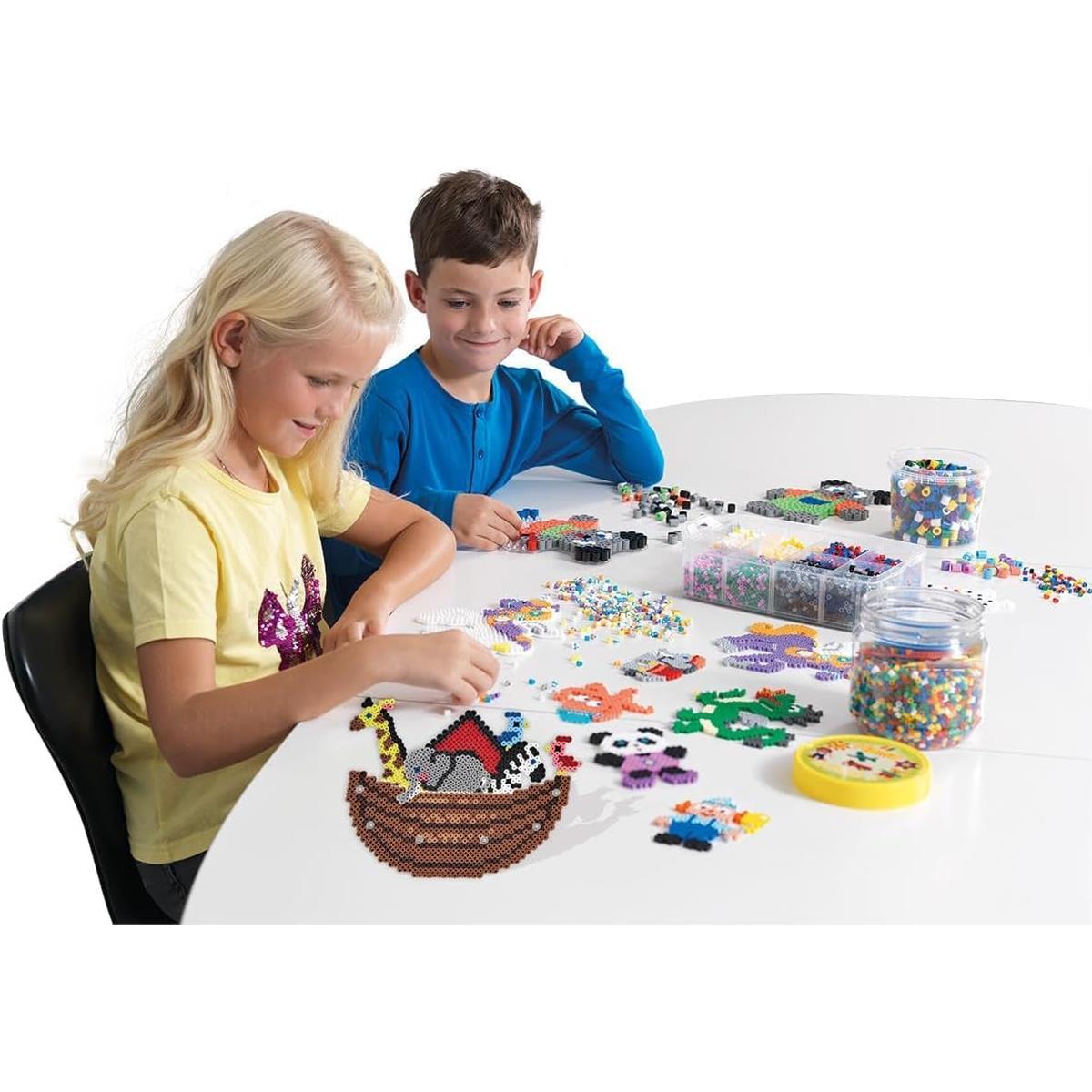 Hama Unicorn Midi Bead Activity Kit Approx. 1,100 Fuse Beads Unicorn Pegboard Instructions And Ironing Paper - Image 4