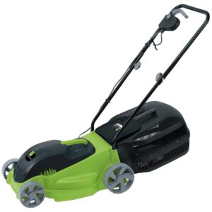 Draper Storm Force Electric Lawn Mower 1400W 380mm 45L 230V Green & Black with 10m Cable