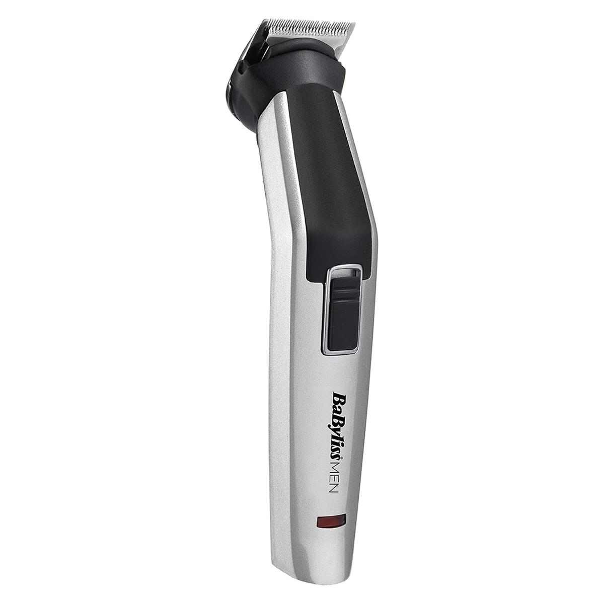 BaByliss 10-in-1 Titanium Multi Grooming Kit For Men Cordless 60-Min Runtime Beard And Body Trimmer Silver - Image 2