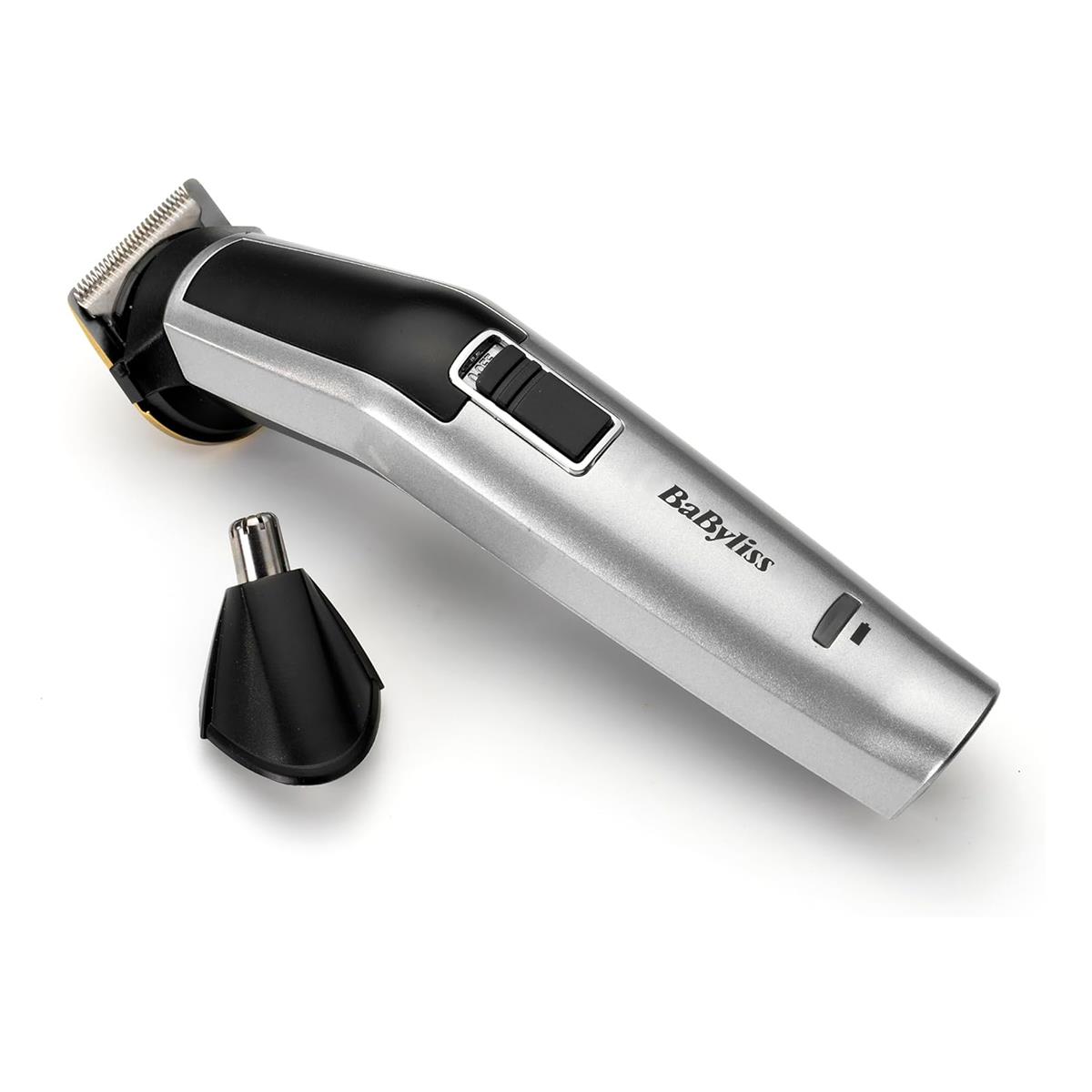 BaByliss 10-in-1 Titanium Multi Grooming Kit For Men Cordless 60-Min Runtime Beard And Body Trimmer Silver - Image 7