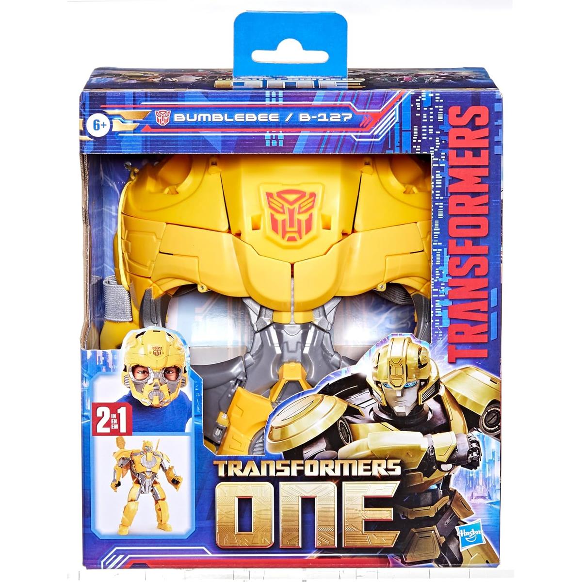 Transformers One Bumblebee B-127 2 In 1 Mask Action Figure 24.89 cm Robot To Mask Conversion Ages 6+ - Image 3