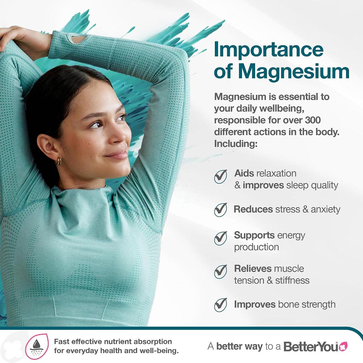 BetterYou Magnesium Bath Flakes Original Zechstein Magnesium Chloride Mineral Bath Salts Unscented Vegan 1kg - Image 2
