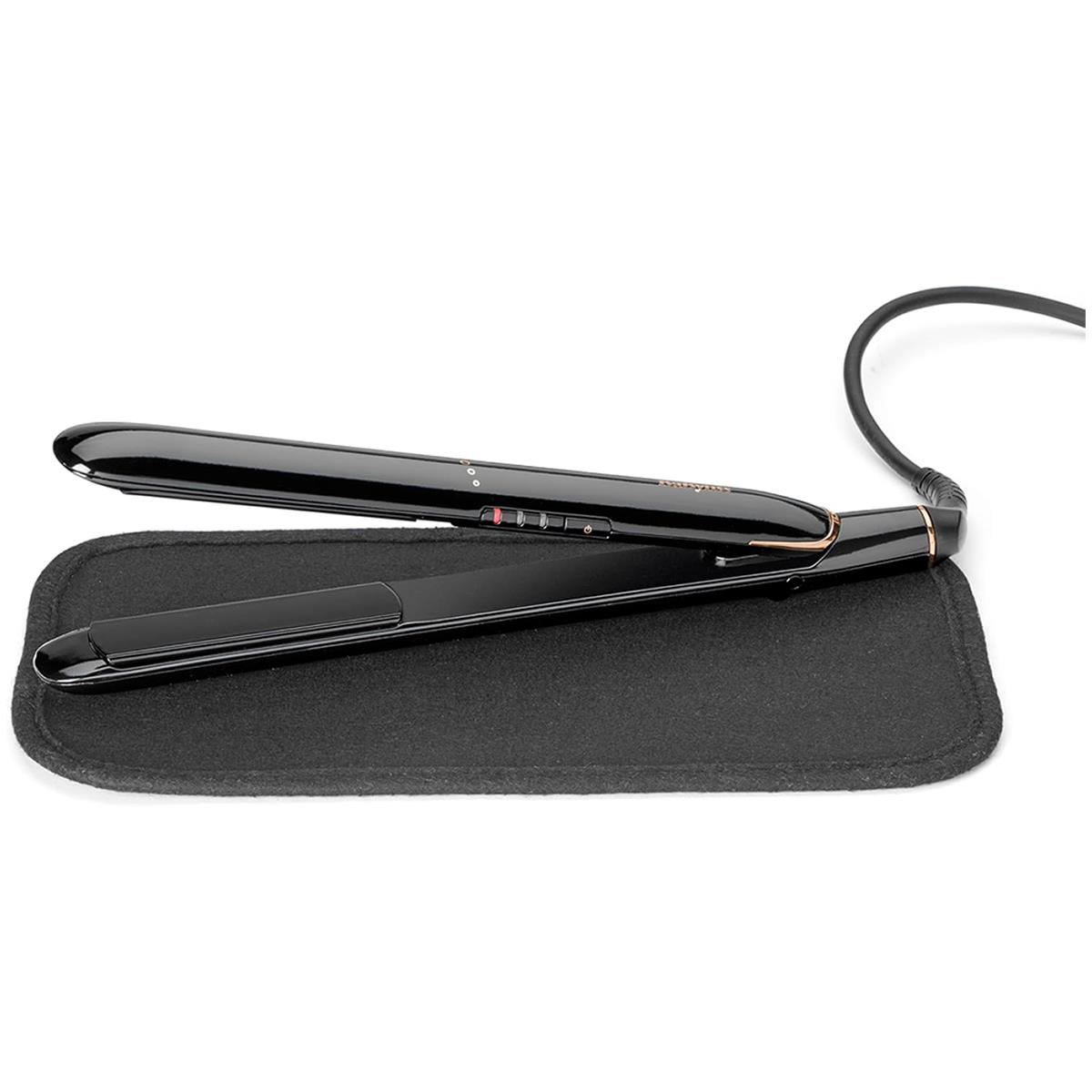 BaByliss Rose Lustre 230 Hair Straightener With Ceramic Plates 180-230°C 3 Heat Settings Multi-Voltage Black - Image 6