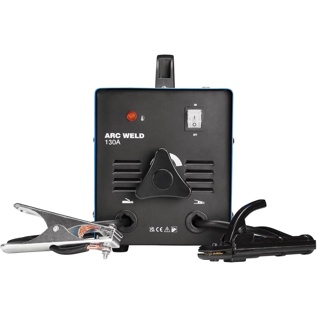 Draper Turbo Arc Welder 130A 230V Stepless Current Control Thermal Overload Protection 2.0-3.2mm Electrodes - Image 3