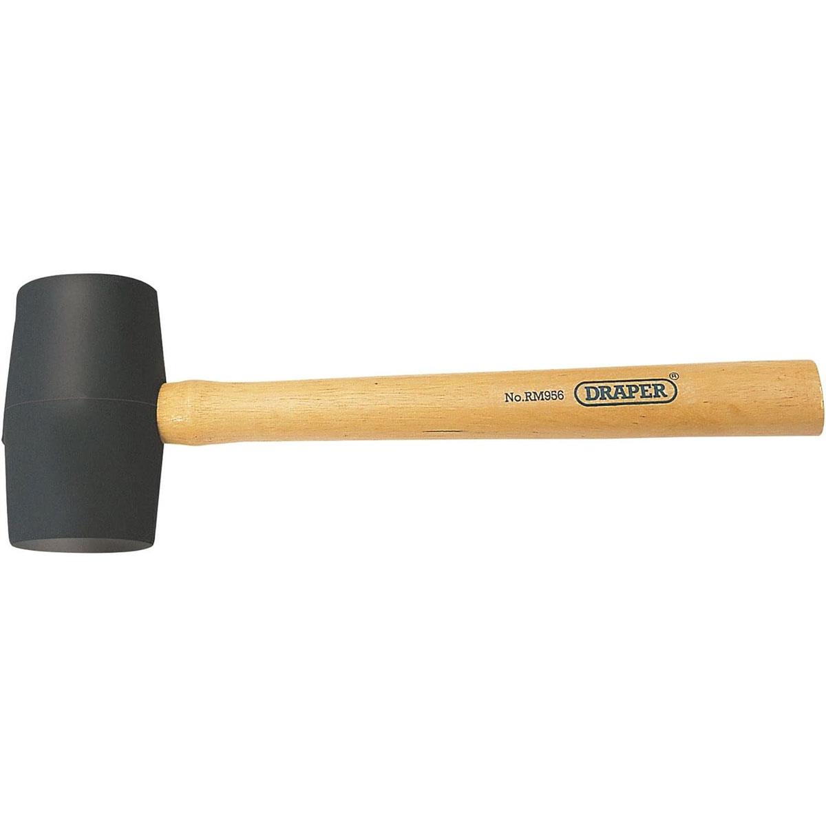 Draper Rubber Mallet 410g/14.5oz with Hardwood Shaft 52mm Face