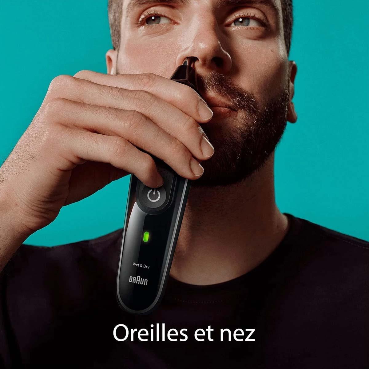 Braun Series 3 8-in-1 Beard And Body Groomer, Hair Clipper And Trimmer, 1–21mm, 80min Cordless -Black - Image 4