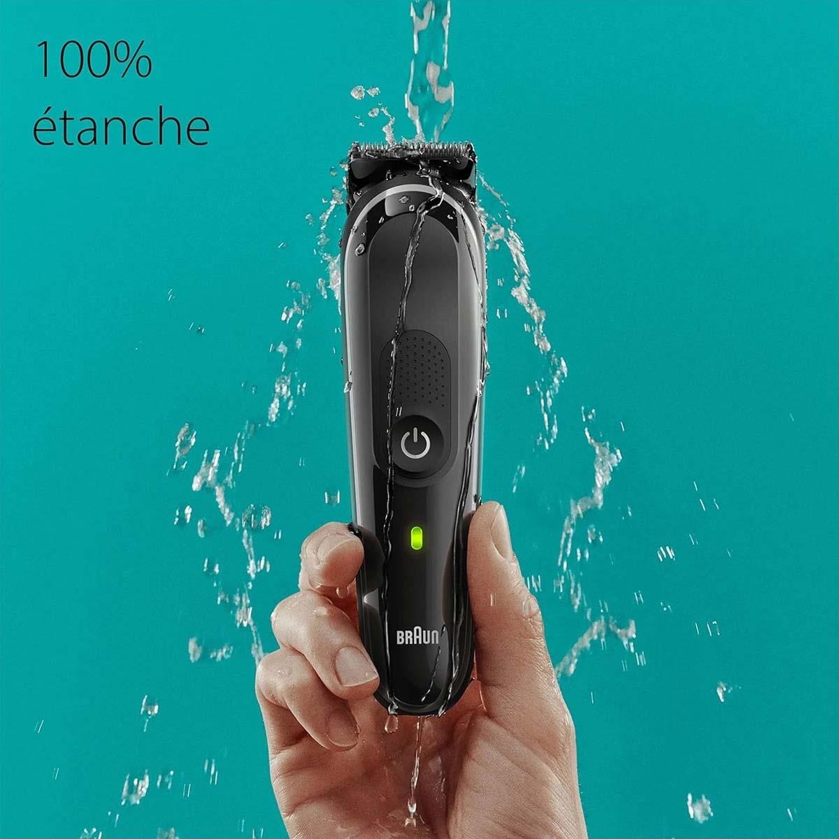 Braun Series 3 8-in-1 Beard And Body Groomer, Hair Clipper And Trimmer, 1–21mm, 80min Cordless -Black - Image 6