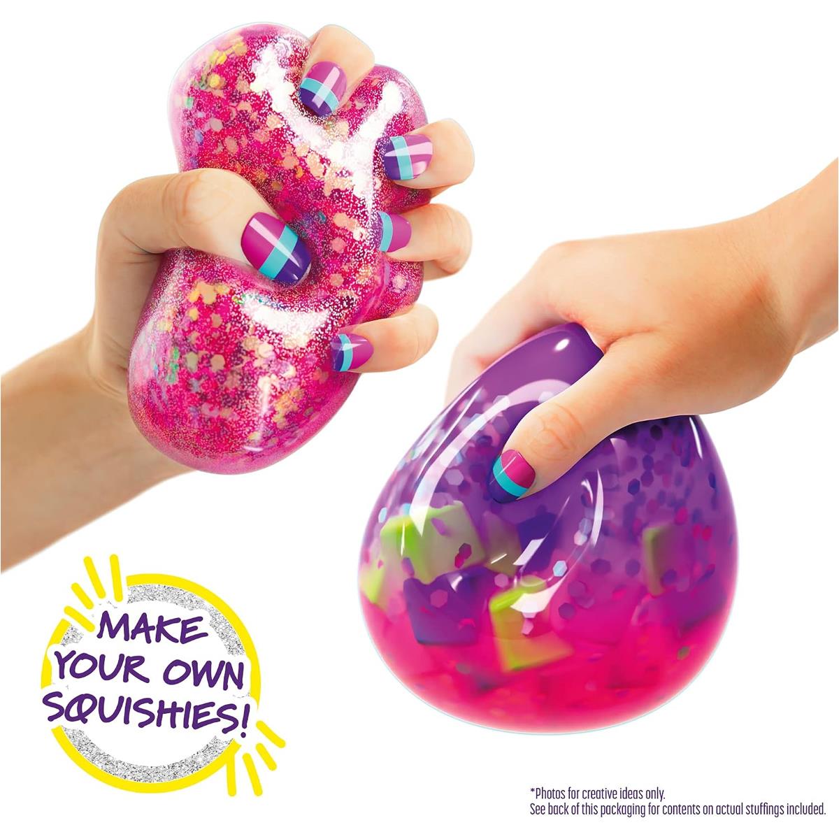 John Adams Doctor Squish Squishy Maker DIY Squishy Craft Kit With Slime Glitter Confetti And 8 Clear TPR Squishies Ages 8+ - Image 5