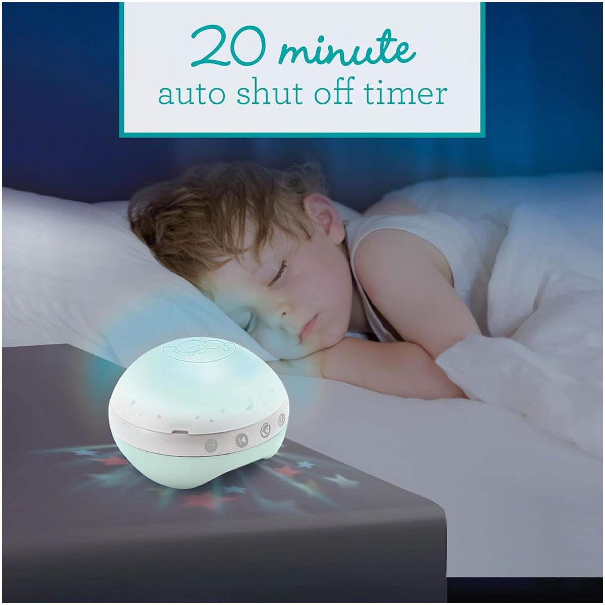 Infantino 3 in 1 Musical Mobile Projector Sage Convertible Cot Mobile Table & Cot Light Projector with Wake-Up Mode - Image 5