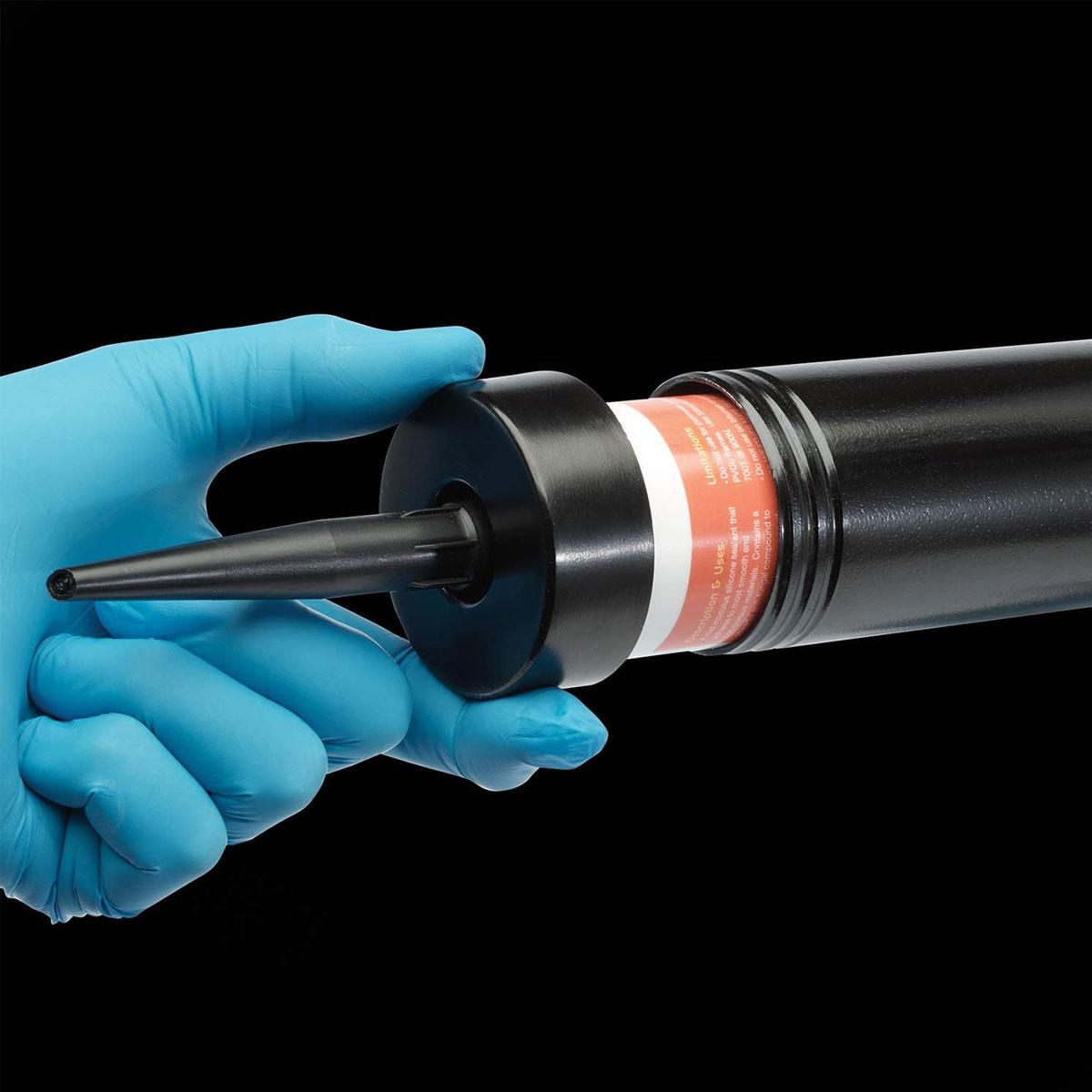 Draper Air Caulking Gun for 310ml C3 Cartridges Aluminium & Steel 90 PSI 1/4 BSP Air Inlet - Image 3