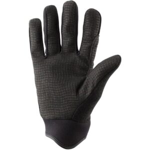 Draper Web Grip Work Gloves Spandex Spiderweb Grip Palm Adjustable Hook & Loop Cuff Blue Size S