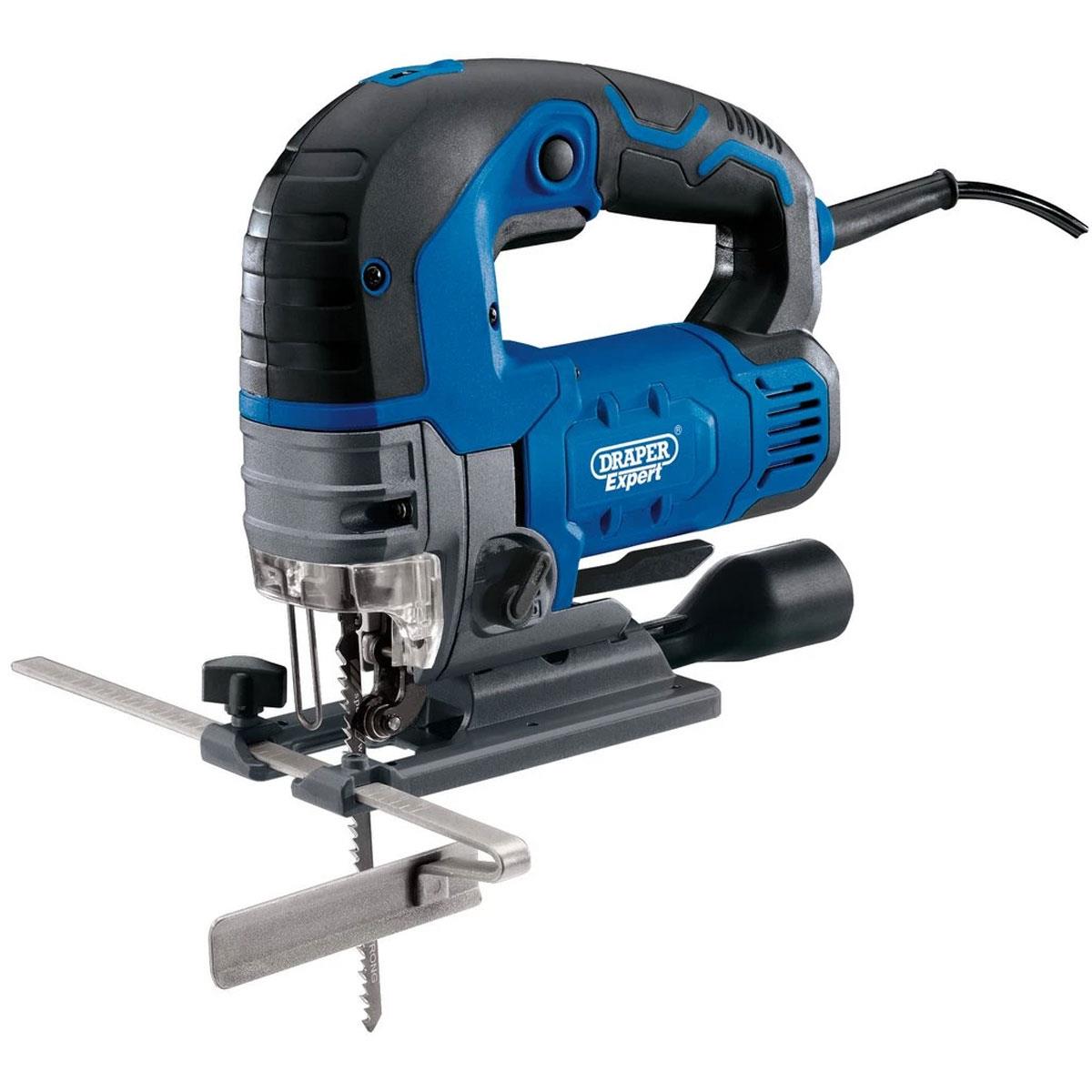 Draper 750W Orbital Jigsaw 230V Variable Speed 26mm Stroke 120mm Wood Cut 10mm Metal Cut