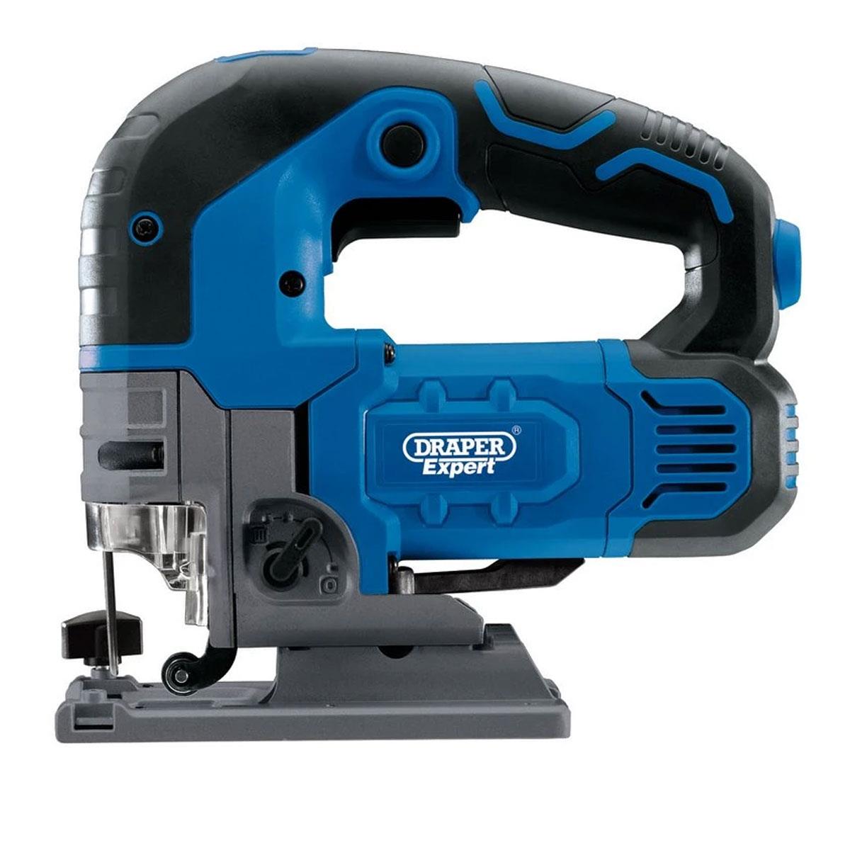 Draper 750W Orbital Jigsaw 230V Variable Speed 26mm Stroke 120mm Wood Cut 10mm Metal Cut - Image 2