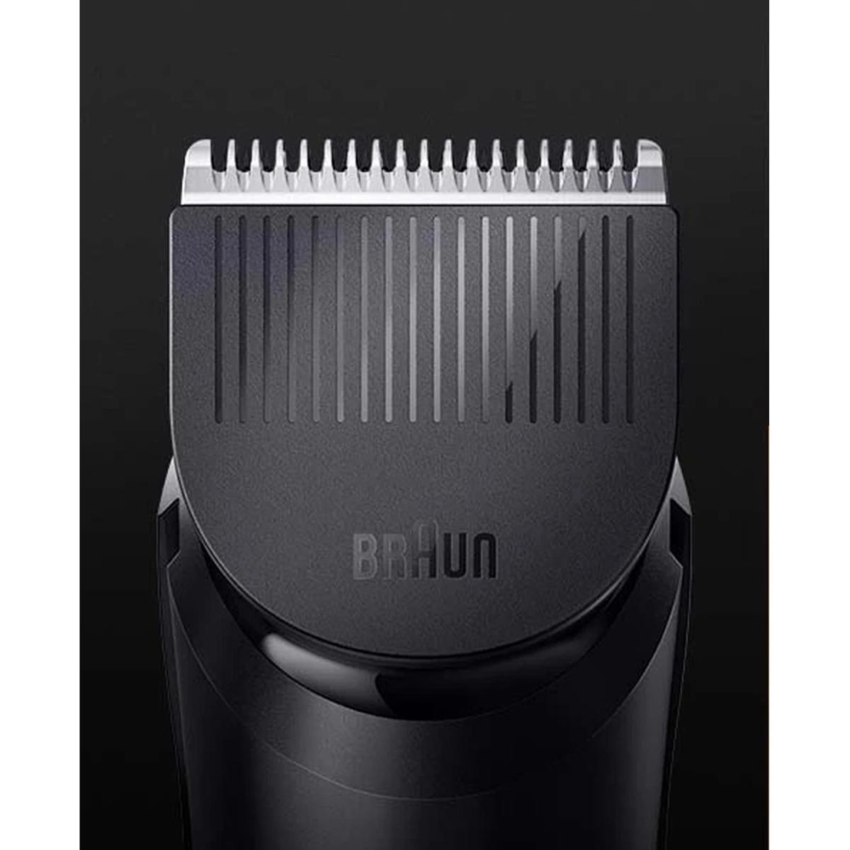 Braun Series 5 Beard Trimmer For Men 40 Length Settings Wet And Dry Hair Clipper Black - Image 4