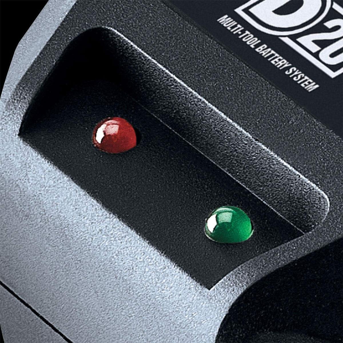 Draper 20V Li-ion Battery Charger 2.4A Black for 2.0Ah 3.0Ah 4.0Ah & 5.0Ah Batteries - Image 3