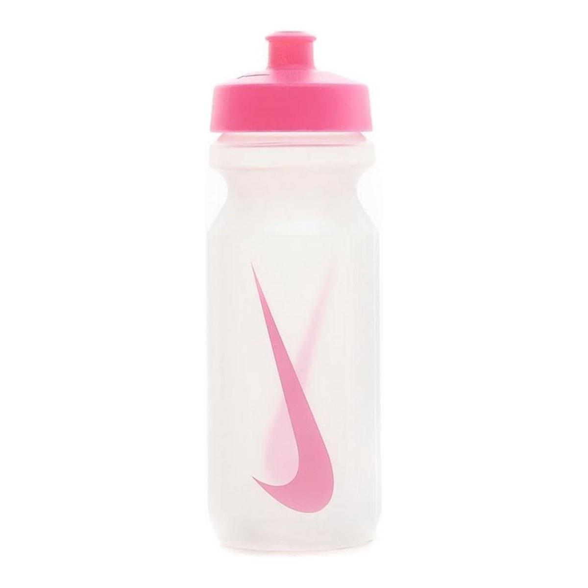 Nike Big Mouth Bottle 2.0 651ml 22oz Reusable Sports Water Bottle BPA Free Clear/Pink Pow - Image 2