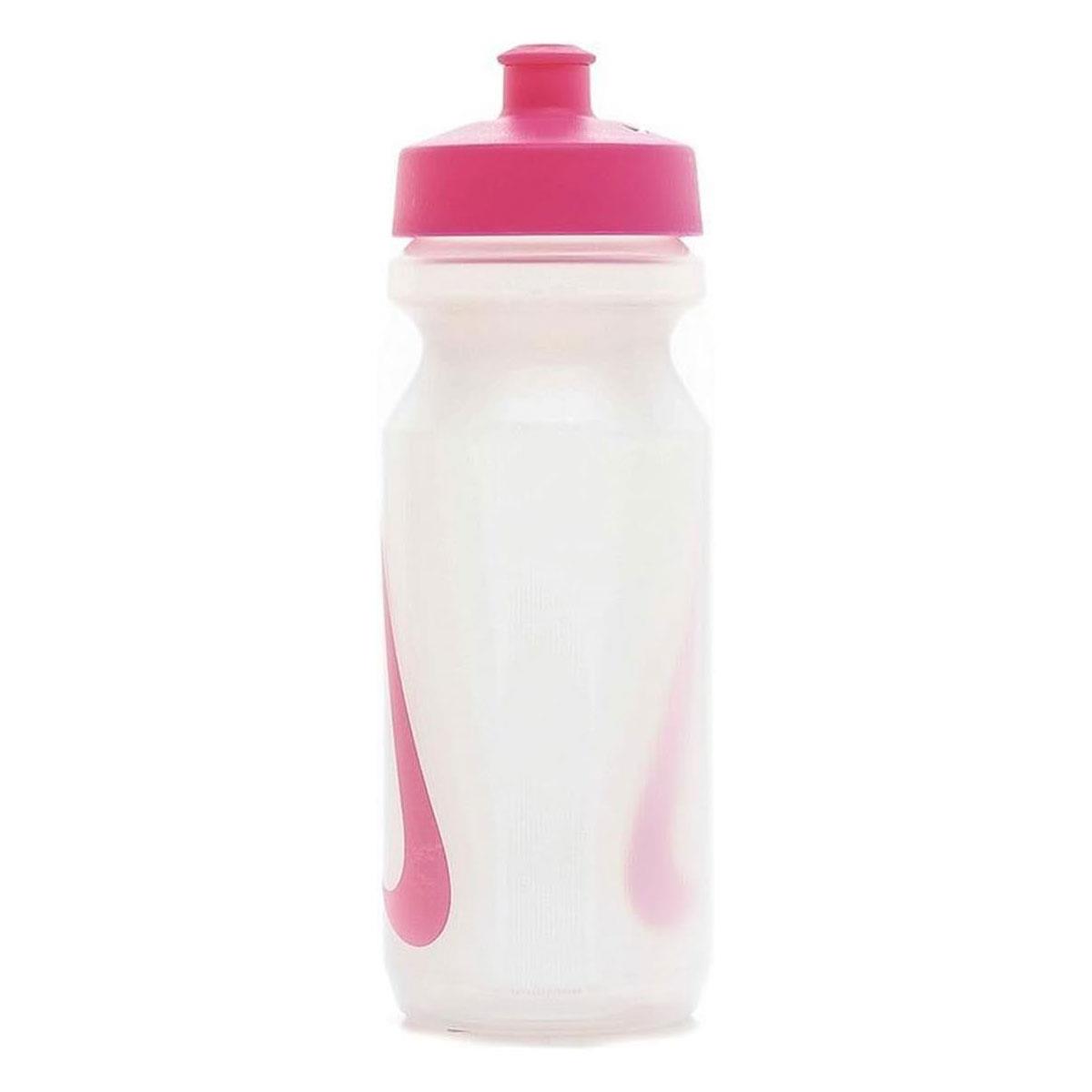 Nike Big Mouth Bottle 2.0 651ml 22oz Reusable Sports Water Bottle BPA Free Clear/Pink Pow - Image 3