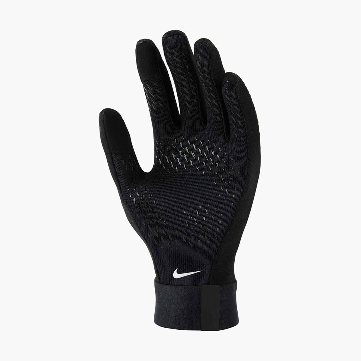 Nike Academy Therma-FIT Gloves Youth Large Black/Black/White Warm Winter Sports Gloves - Image 5