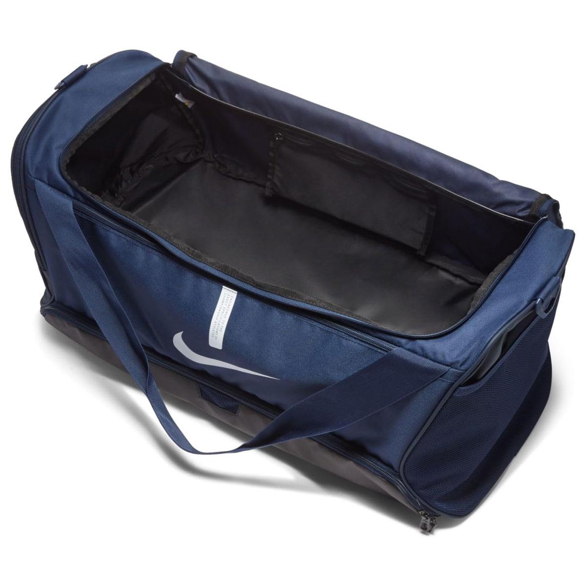 Nike Academy Duffel Bag Medium Navy 60L Sports Gym Bag Wet/Dry Compartment - Image 5