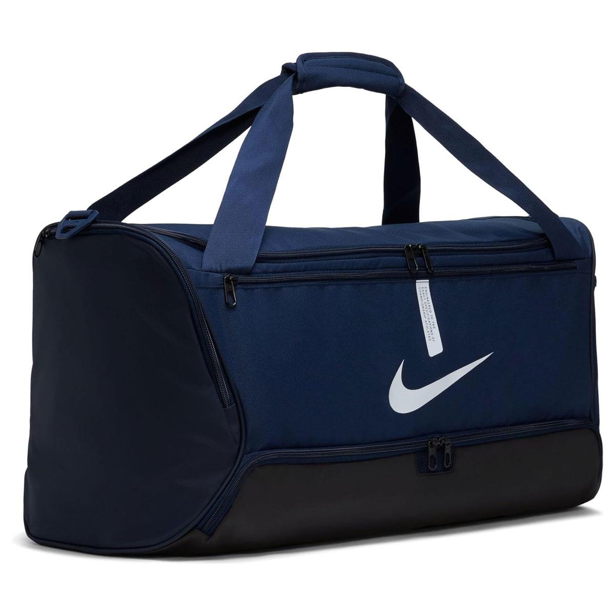 Nike Academy Duffel Bag Medium Navy 60L Sports Gym Bag Wet/Dry Compartment - Image 8