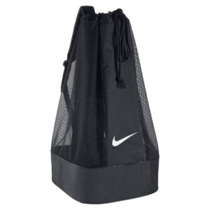 Nike Club Team Football Ball Bag Black/White Holds Up to 16 Balls Adjustable Shoulder Strap