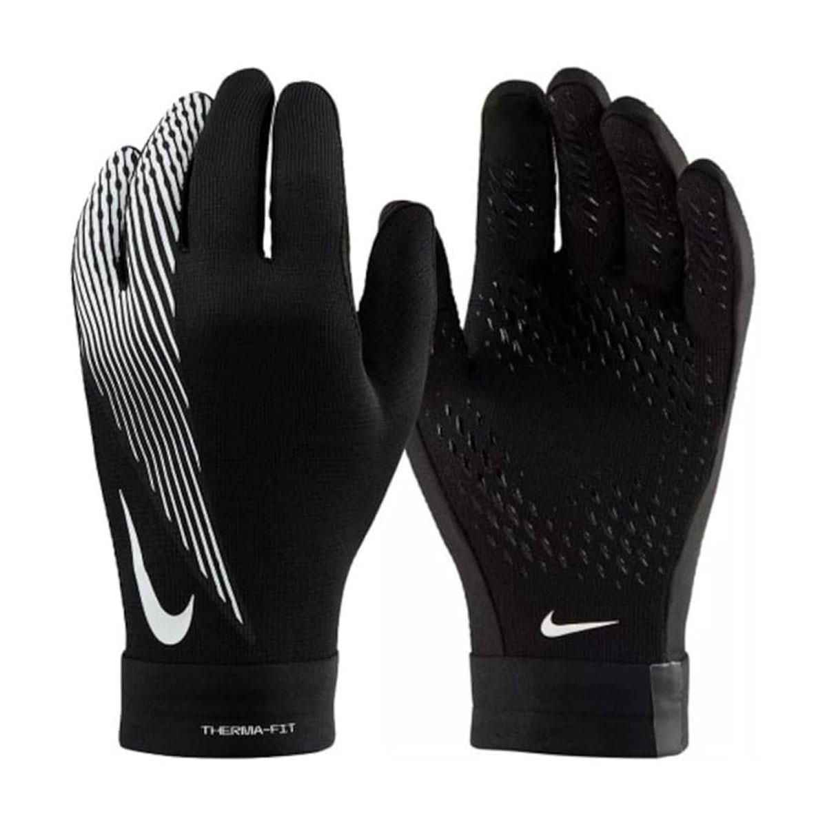 Nike Academy Therma-FIT Gloves Adult Small Black/White Winter Sports Gloves