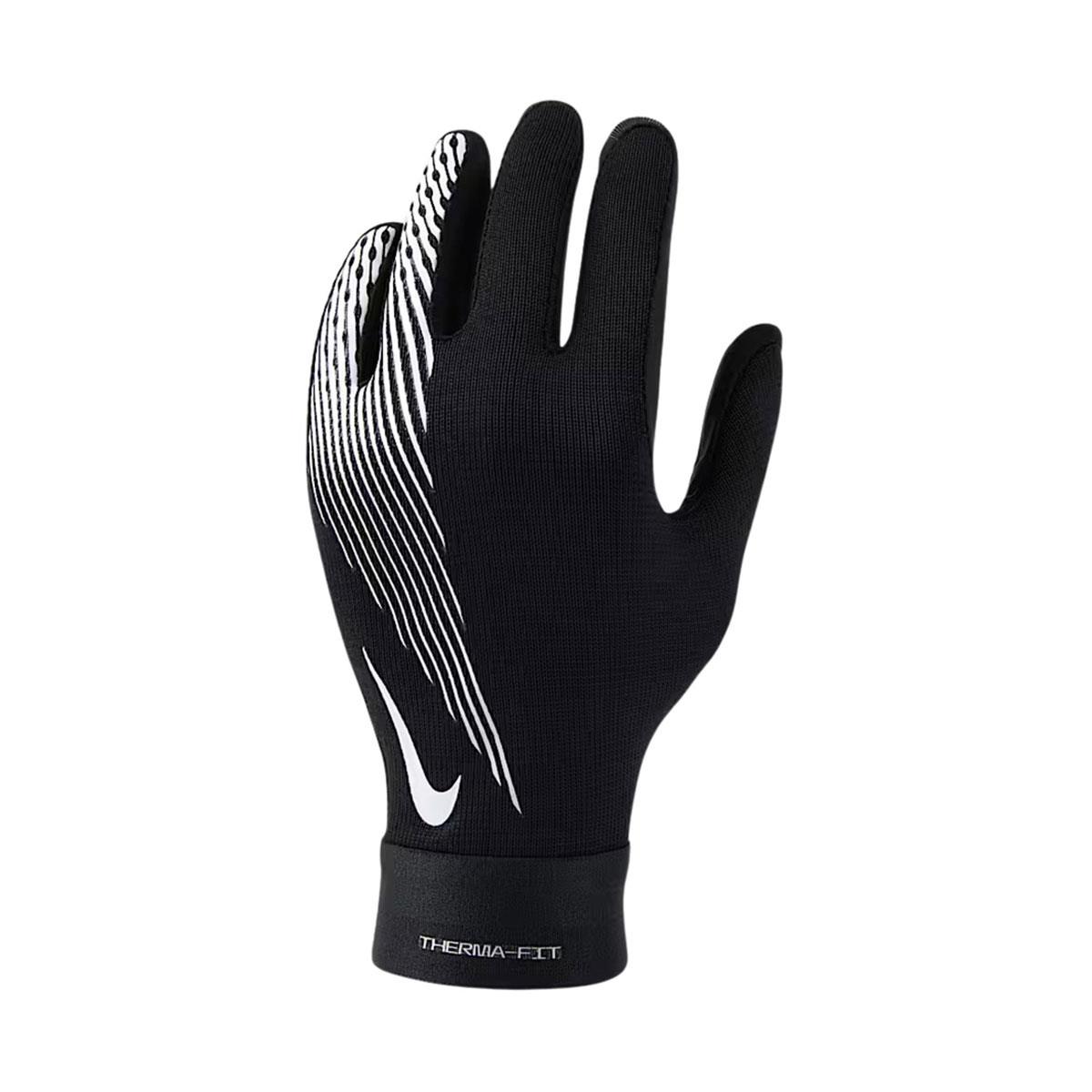 Nike Academy Therma-FIT Gloves Adult Small Black/White Winter Sports Gloves - Image 2