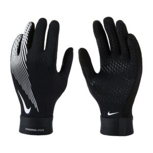 Nike Academy Therma-FIT Youth Gloves Medium Black/Black/White Winter Sports Gloves
