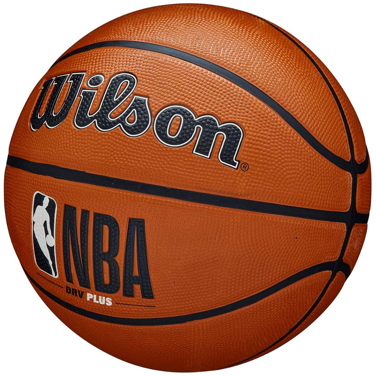 Wilson NBA DRV Plus Basketball Size 5 Outdoor Performance Cover Air Retention Lining Brown - Image 2