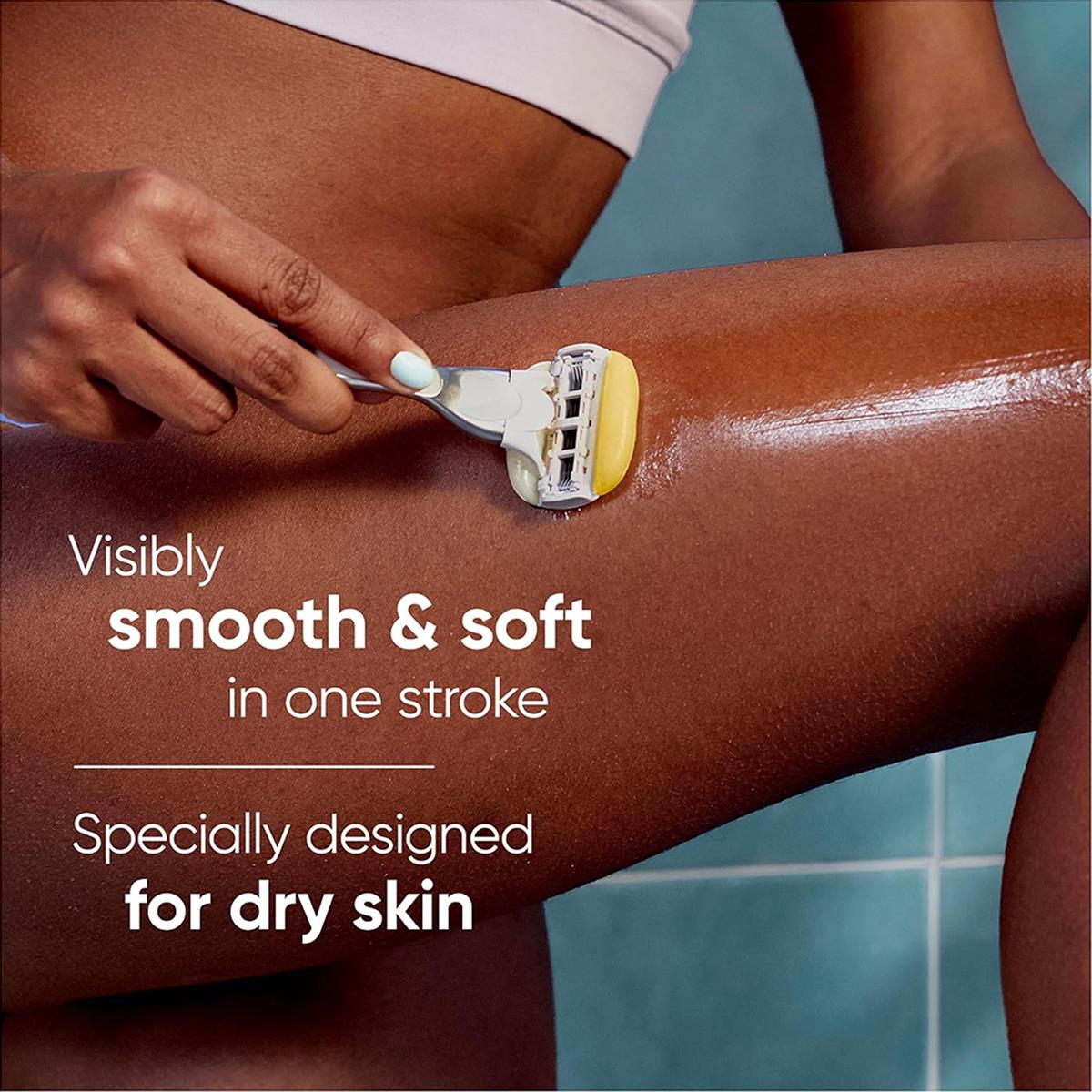 Gillette Venus ComfortGlide Olay Women's Razor Blade 3 Refills Moisture Bars Pack - Image 3