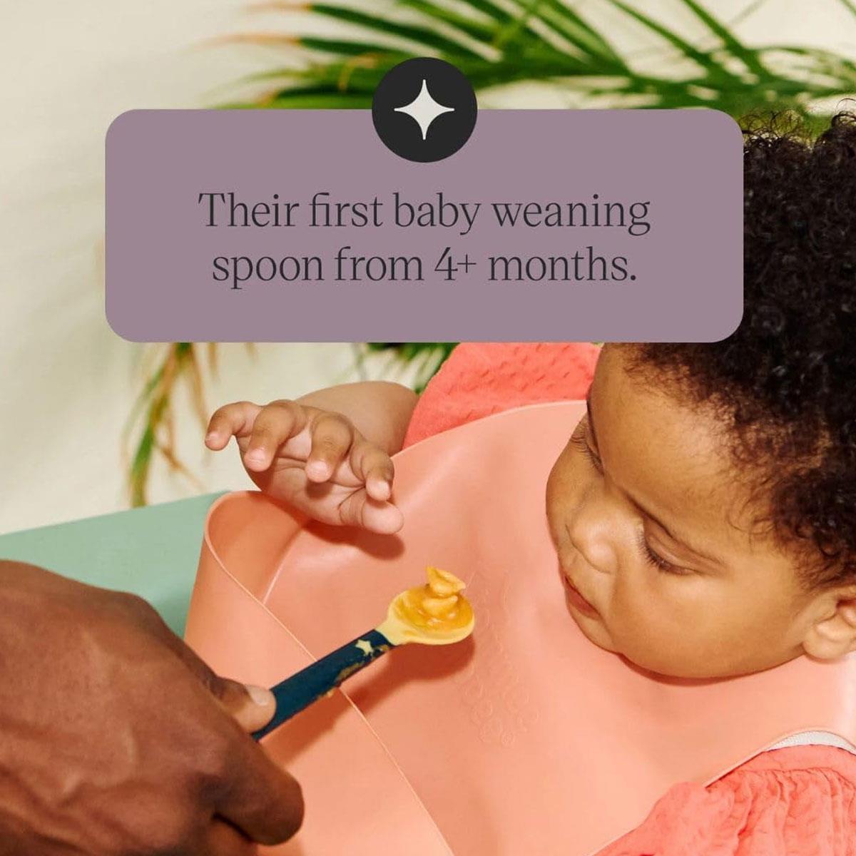 Tommee Tippee Softee Weaning Spoons 4m+ Soft Anti-Slip Handles BPA Free Dishwasher Safe Pack of 5 Multicolour - Image 7