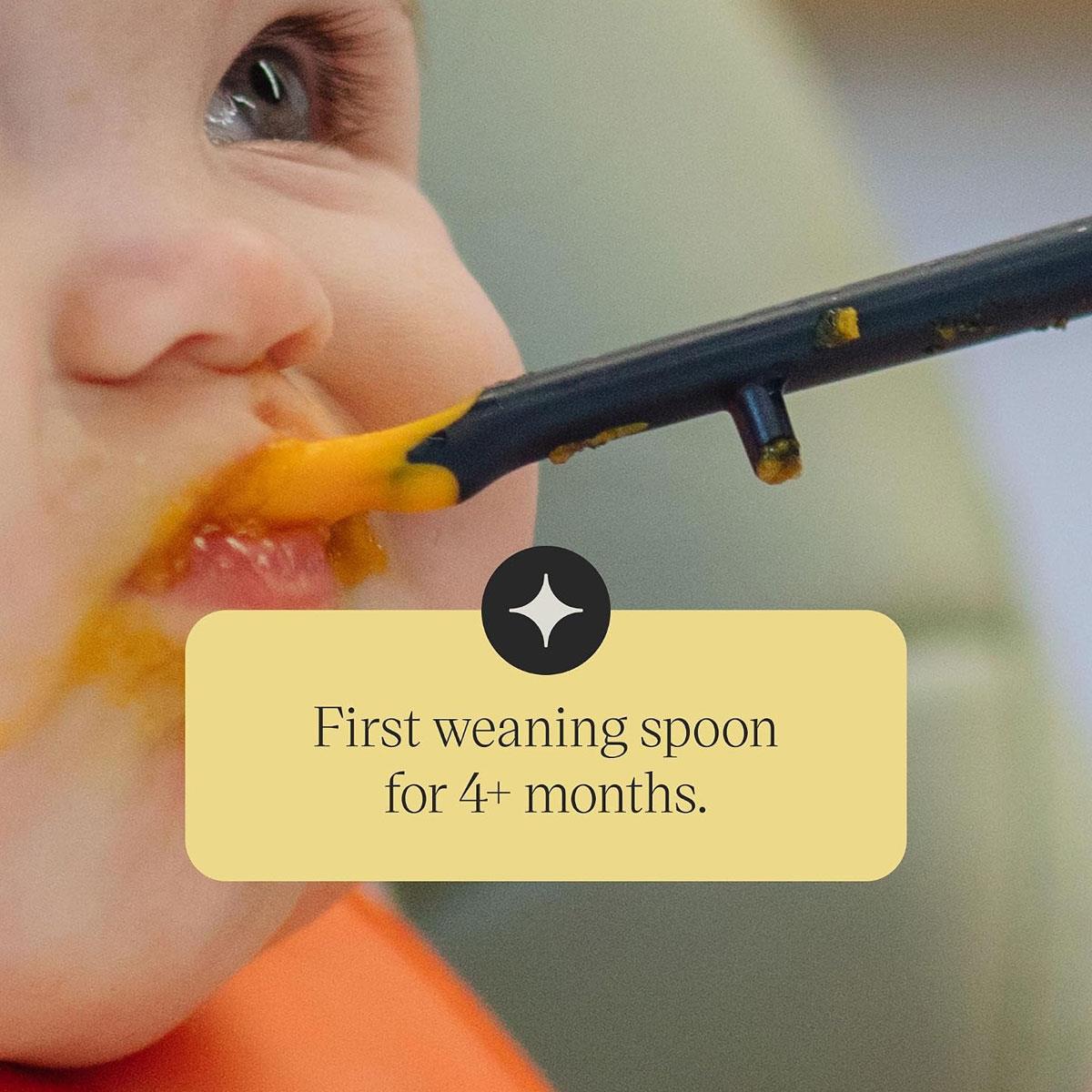 Tommee Tippee Heat Sense Weaning Spoons 4 Pack Temperature Colour Changing BPA Free Red and Yellow - Image 7