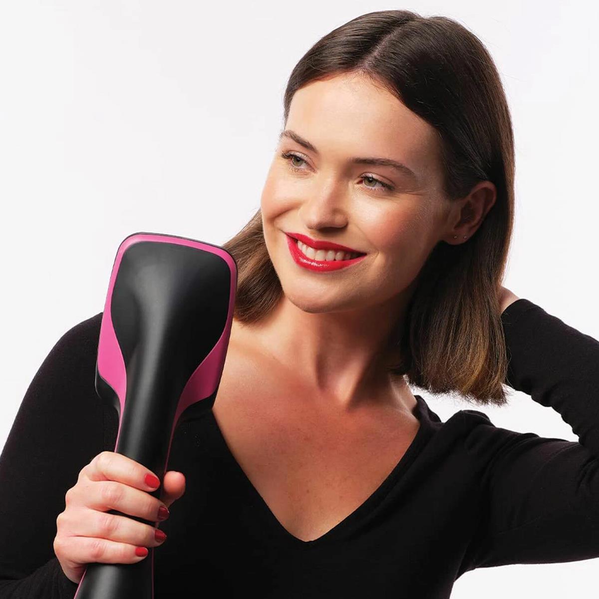 Revlon One Step Hair Dryer Styler Brush Ionic 2 Heat Settings Cool Shot Detangling Bristles UK Plug - Image 4