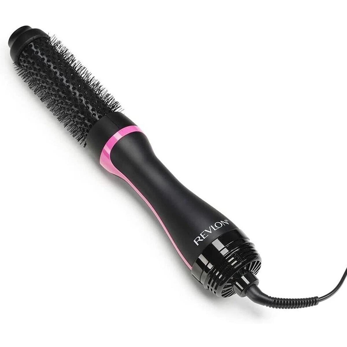 Revlon One Step Style Booster Hair Dryer Styler 820W 38mm Ceramic Round Brush Ionic Black - Image 2