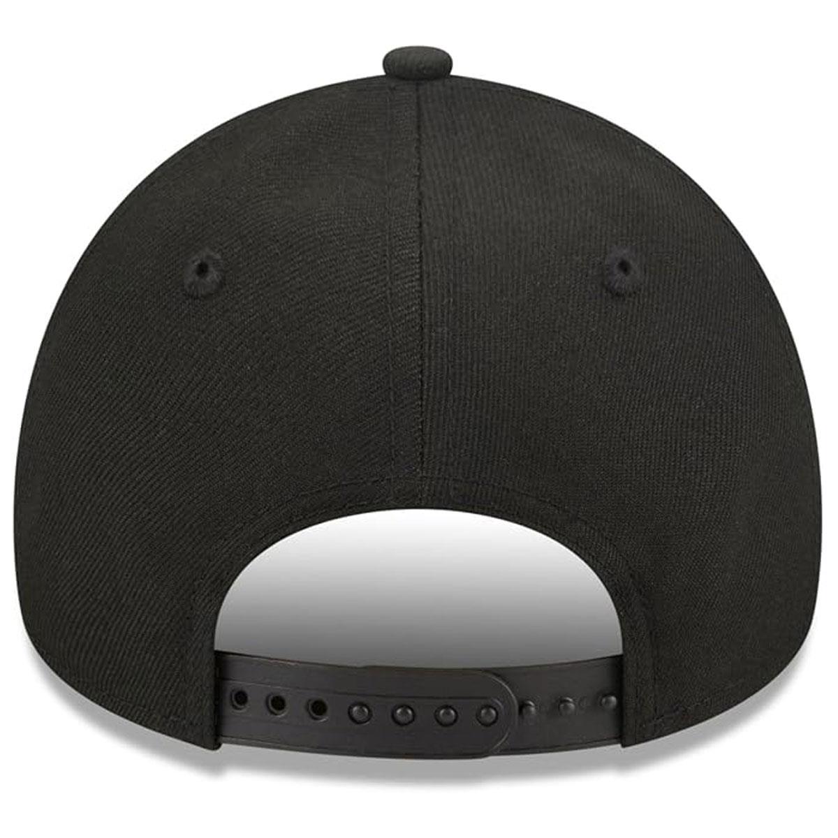 New Era 9FORTY A-Frame Boston Red Sox Baseball Cap 100% Polyester Black Adjustable Snapback One Size - Image 5