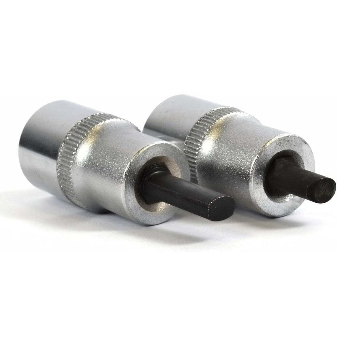Hilka Strut Leg Pry Socket Set 2 Piece 1/2" Drive Chrome Vanadium Steel 7 x 5mm & 8.2 x 5.5mm - Image 3