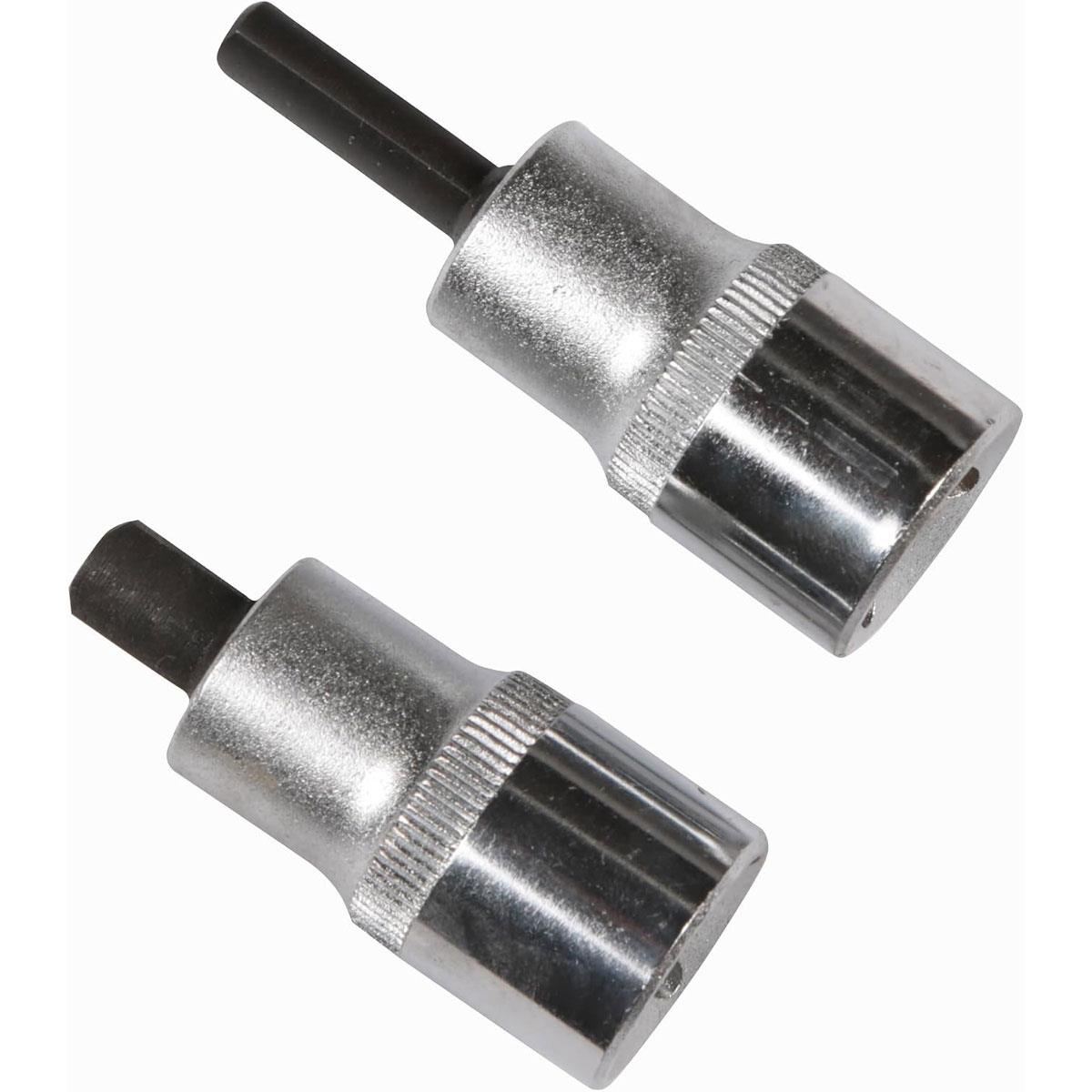 Hilka Strut Leg Pry Socket Set 2 Piece 1/2" Drive Chrome Vanadium Steel 7 x 5mm & 8.2 x 5.5mm - Image 6