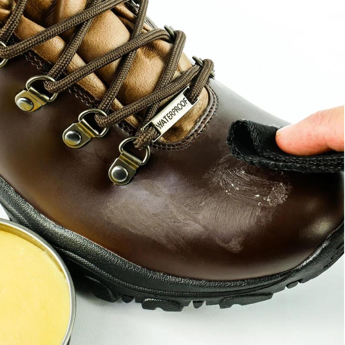 Grangers G-Wax Leather Footwear Protection Wax Tin Natural Beeswax PFC-Free 80g - Image 8