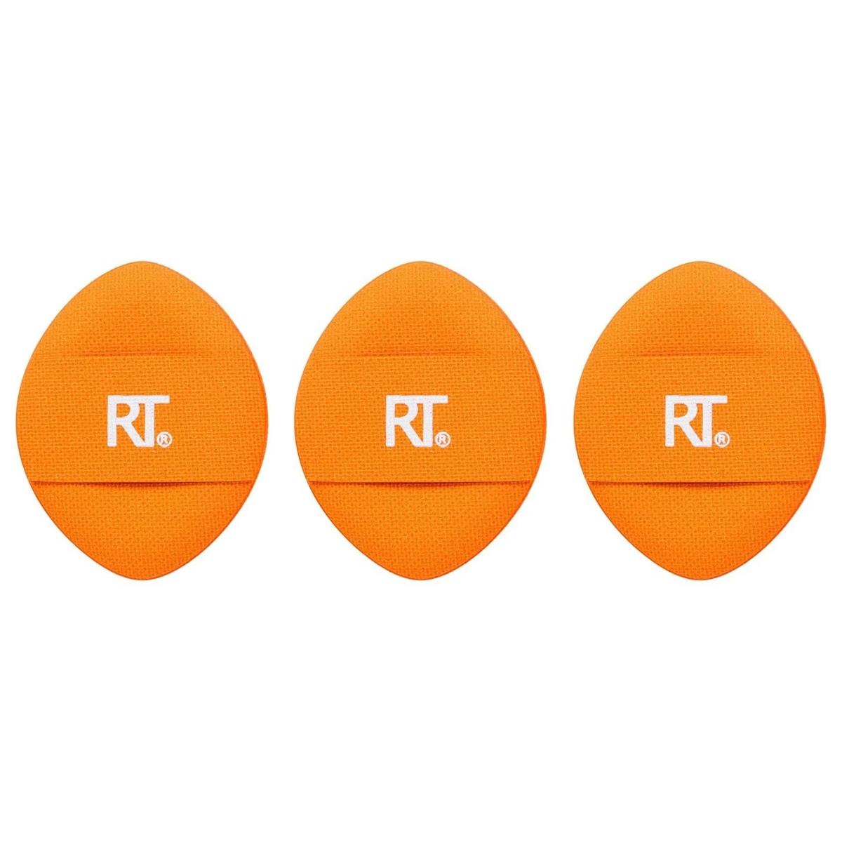 Real Techniques Mini Miracle Concealer Puff Trio Orange High-Density Foam Makeup Sponges 3 Pack - Image 2