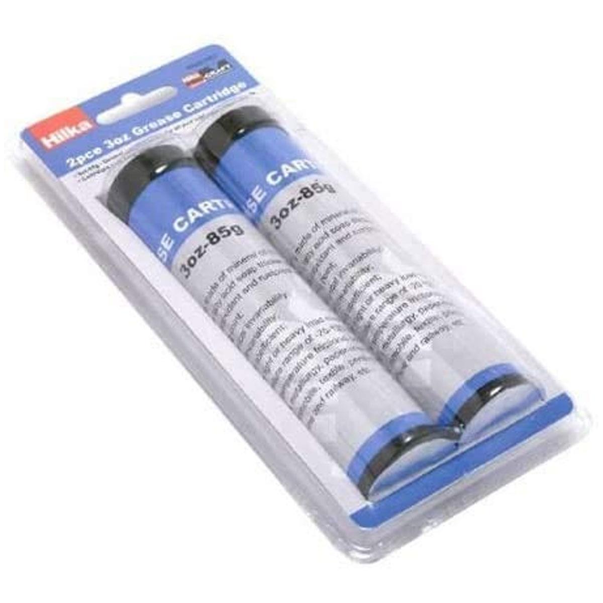 Hilka Grease Gun Cartridges 3oz 85g Lithium-Based Universal Grease 3 Pack for Small Grease Guns