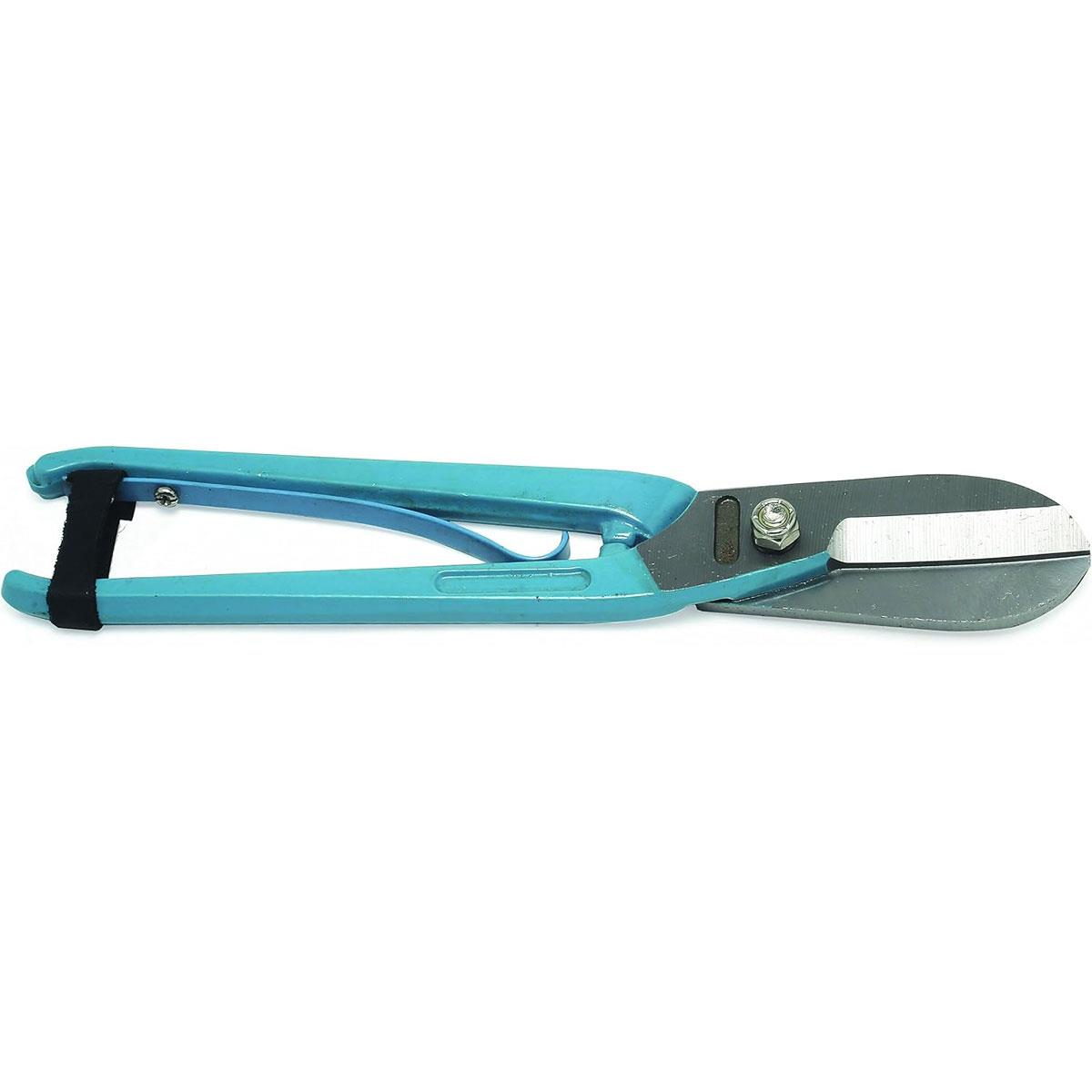 Hilka 10" (250mm) Tin Snips with Spring Drop Forged Carbon Steel Heat-Treated Cutting Edges - Image 2
