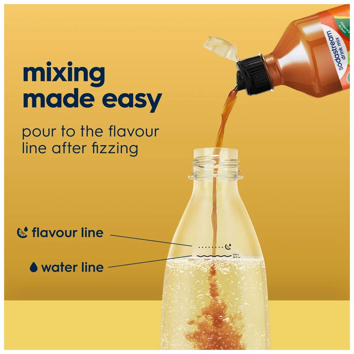 SodaStream Lipton Ice Tea Peach Drink Mix Syrup Sparkling Peach Iced Tea Flavour 440 ml - Image 7