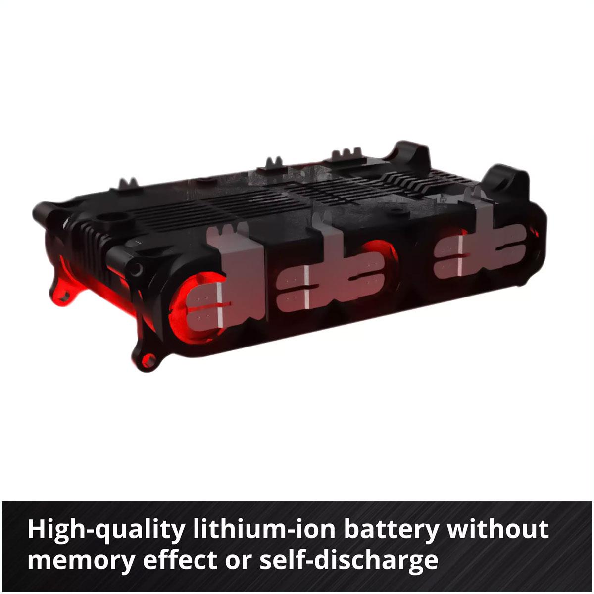 Einhell Power X-Change PXC Starter Kit 18V 2.5Ah Battery and Charger Li-Ion 50 Min Charging - Image 10