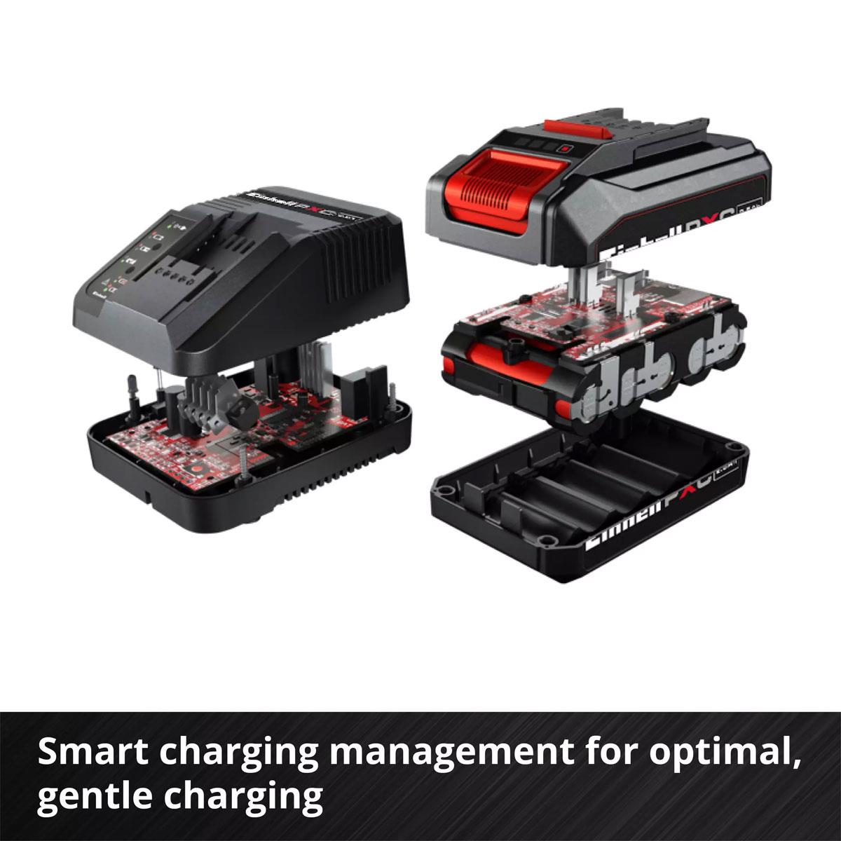 Einhell Power X-Change PXC Starter Kit 18V 2.5Ah Battery and Charger Li-Ion 50 Min Charging - Image 11