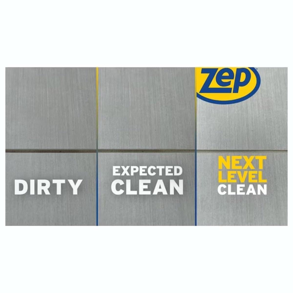 Zep Grout Cleaner & Brightener Professional Strength Tile Grout Stain Remover Deep Cleaning Liquid 1 L - Image 2