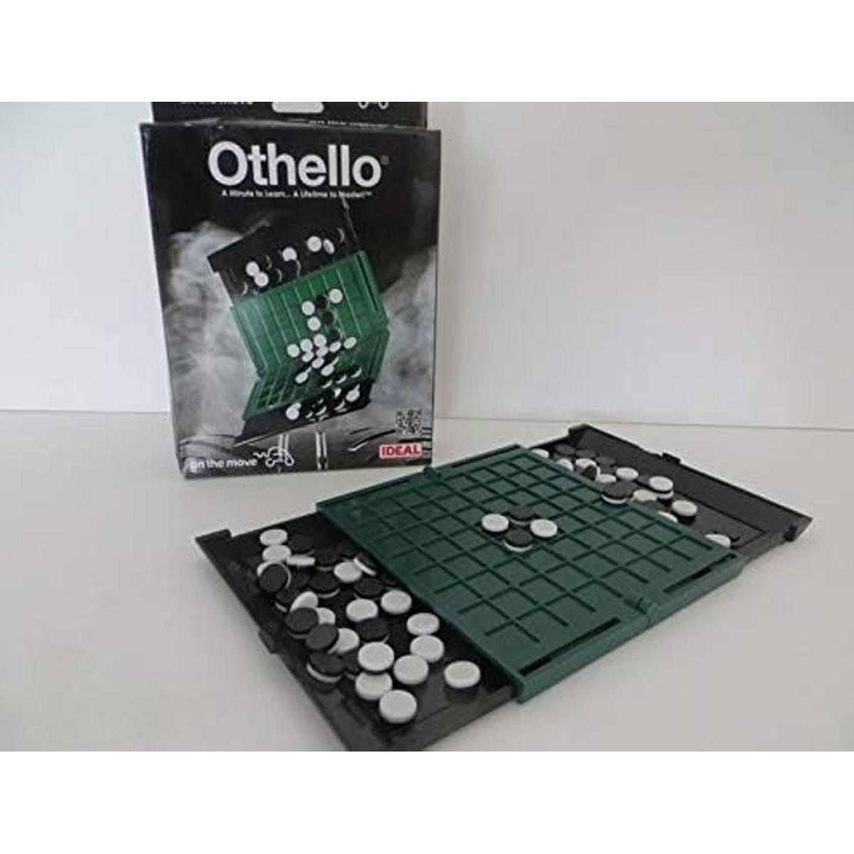 John Adams Othello On The Move Travel Board Game Foldable Plastic Strategy Game 2 Players Ages 7+ Multicolor - Image 2